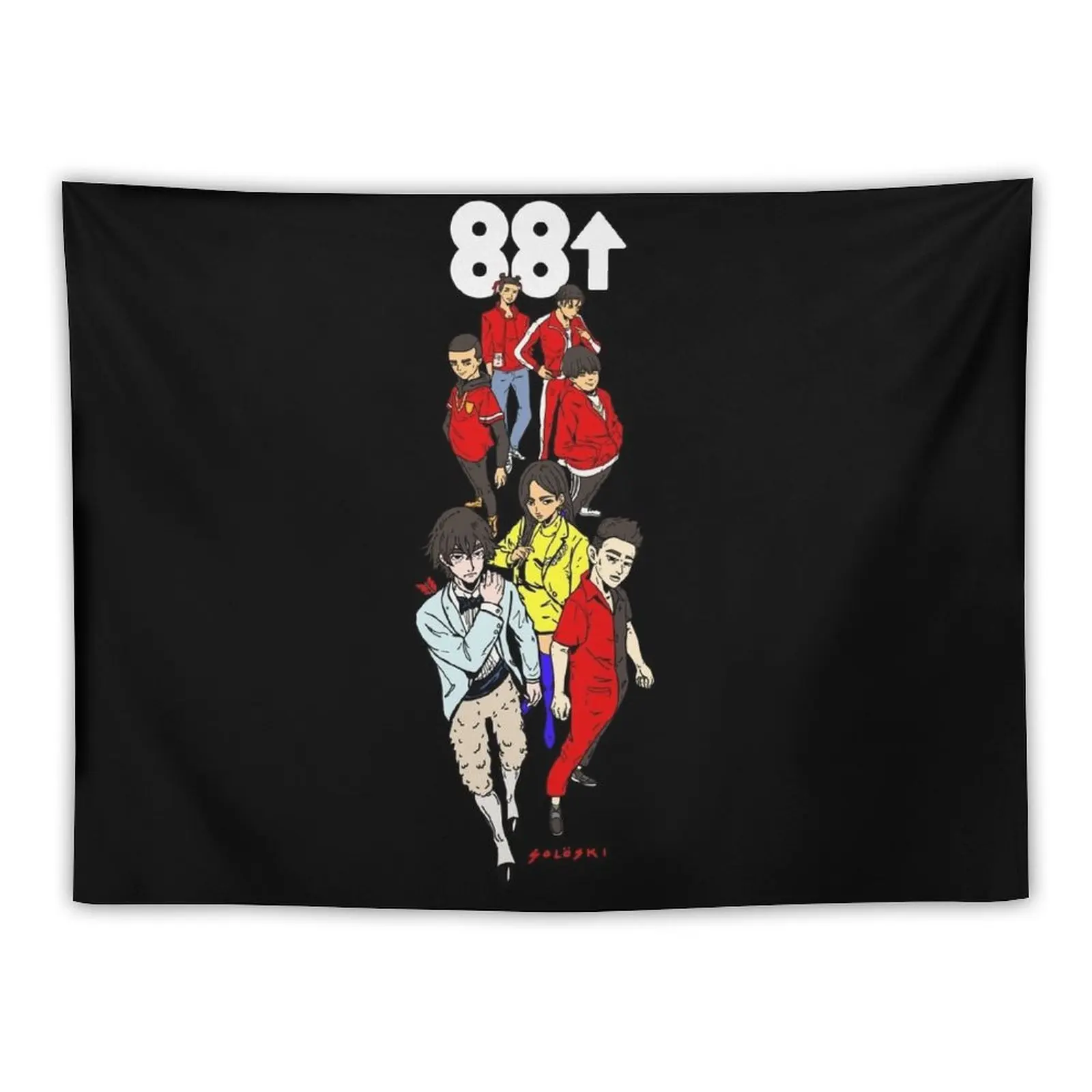 88 Up Rising Tapestry Bedroom Decor Things To The Room