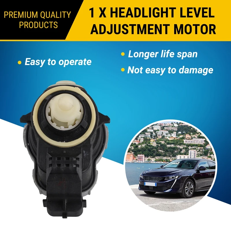 New Headlight Level Adjustment Motor For Citroen C5 Peugeot 508 89062253 1608400780 1608399580