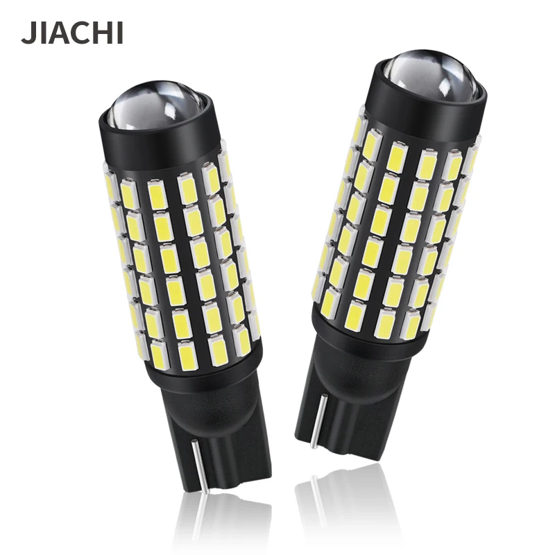 Jiachi 100pcs factory direct led car replacement bulb t10 led canbus light w5w 12v 3014 78smd 168 194 auto dome clearance lamp