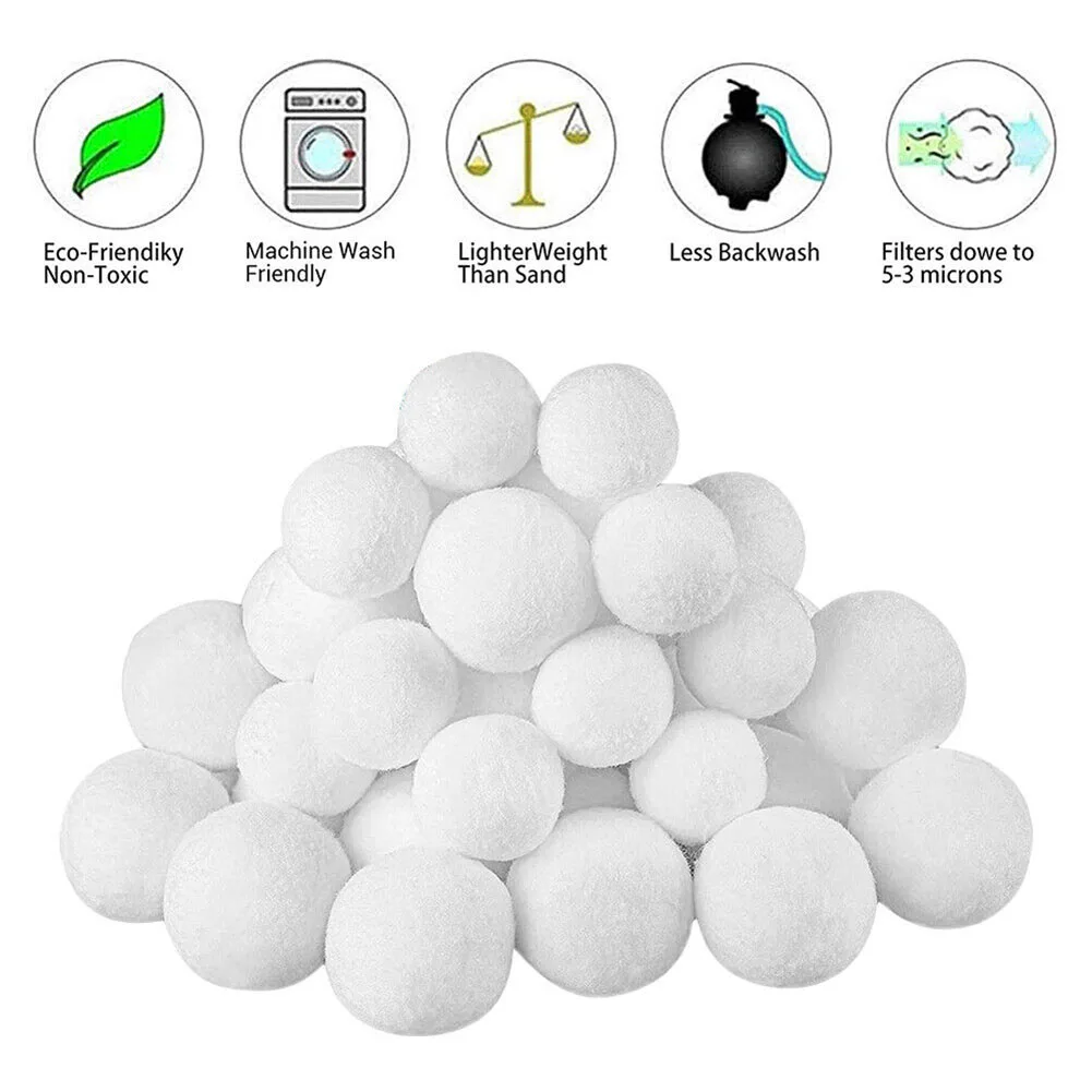 Swimming Pool Filter Ball Cleaning Ball Water Purification Fiber Swimming Pool Cleaning Equipment For Sewage Treatment