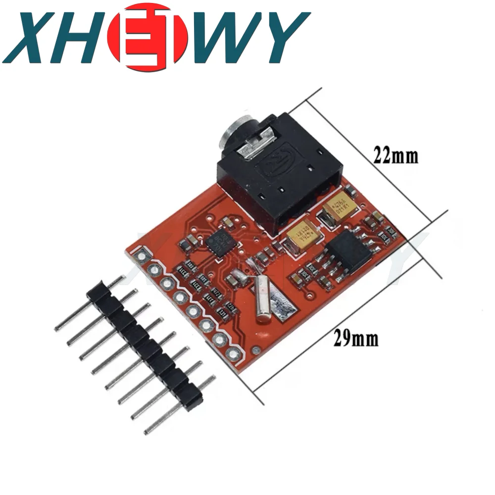 Si4703 FM RDS RBDS Tuner Breakout Board Digital Radio Broadcast Data Processing Module For Arduino AVR ARM PIC With Pins