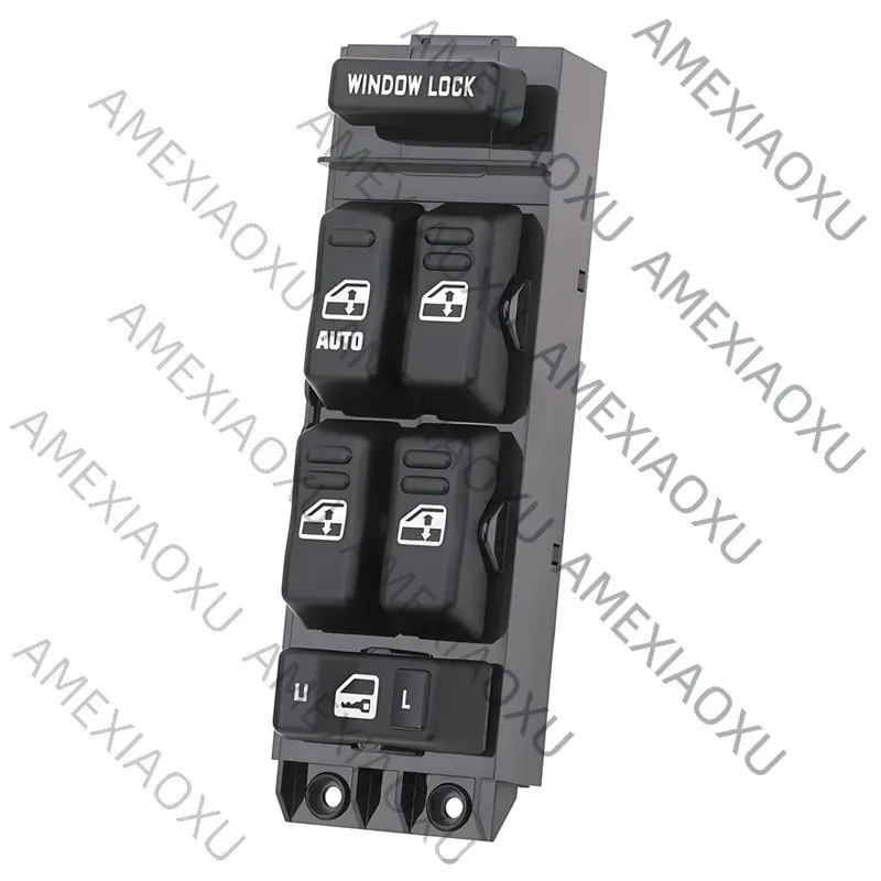 

Необычный переключатель управления стеклоподъемниками 19259961 Power Master для Silverado Suburban GMC Sierra Tahoe Yukon Avalanche 2000-2002