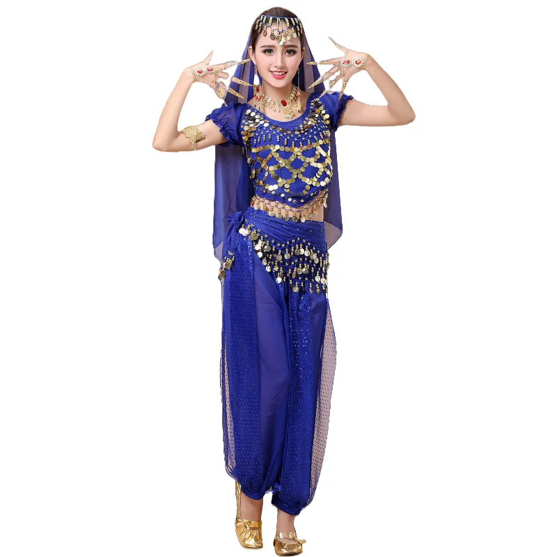 Tenue Danse Du Ventre Orientale Mode Inde Danse Du Ventre Costumes 7 PCS Bollywood Indien Court Costume Bollywood Femme Tenue Danse Du Ventre Orientale Mode Inde Danse Du Ventre Costumes 7 PCS Bollywood Indien Court Costume Bollywood Femme