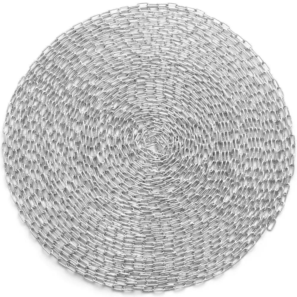 

High Carbon Steel Zinc Plated Proof Coil Chain Sling 330LB Capacity 1/8 Inch x 100FT