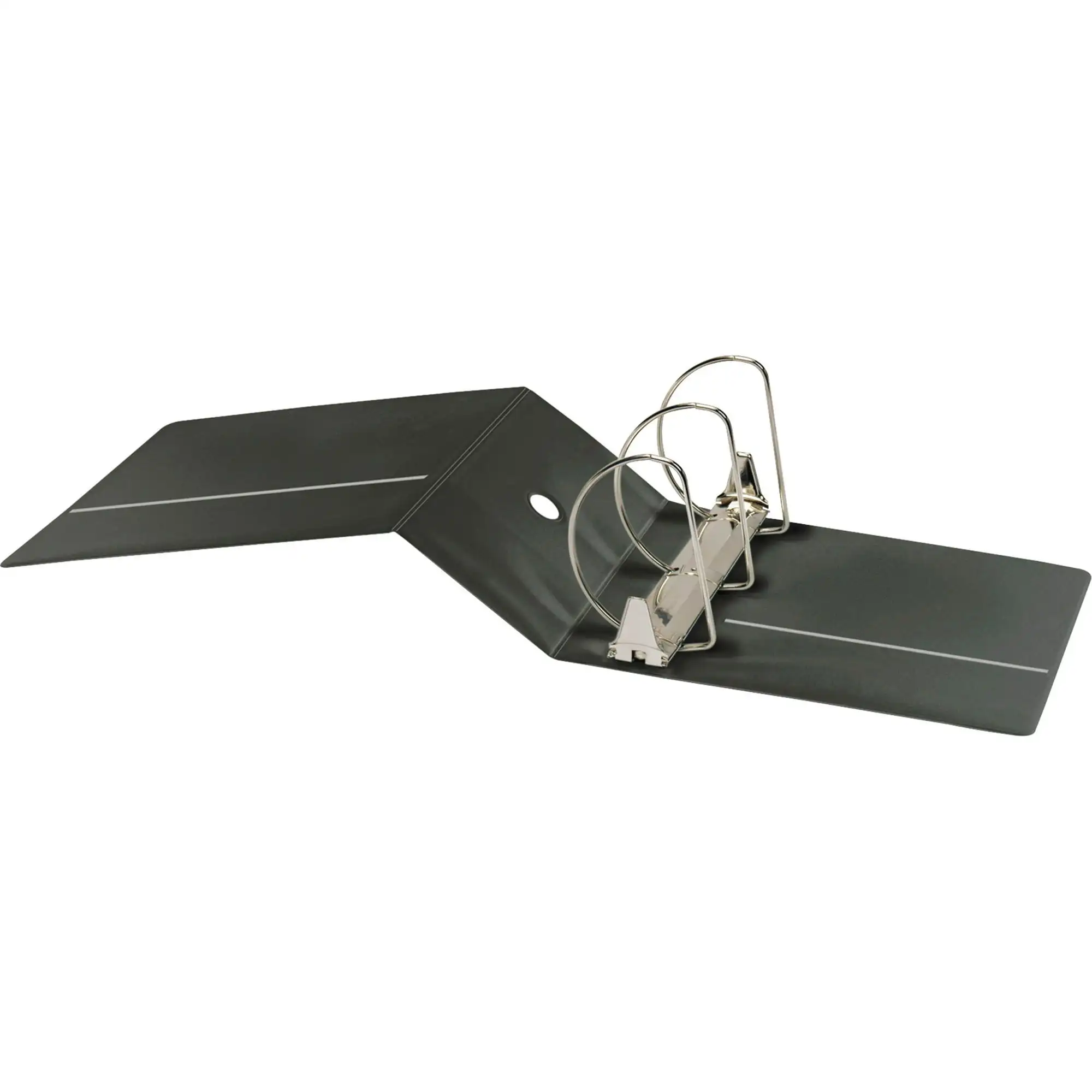 Cardinal XtraLife ClearVue Non-Stick Locking Slant-D Binder, 6" Cap, 11 x 8 1/2, Black