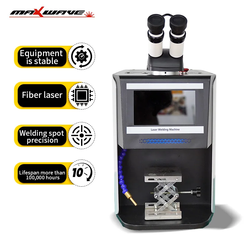 150W QCW Gold Silver Jewelry Chain Welding Machine Jewelry Welding Soldering Repairing Machine