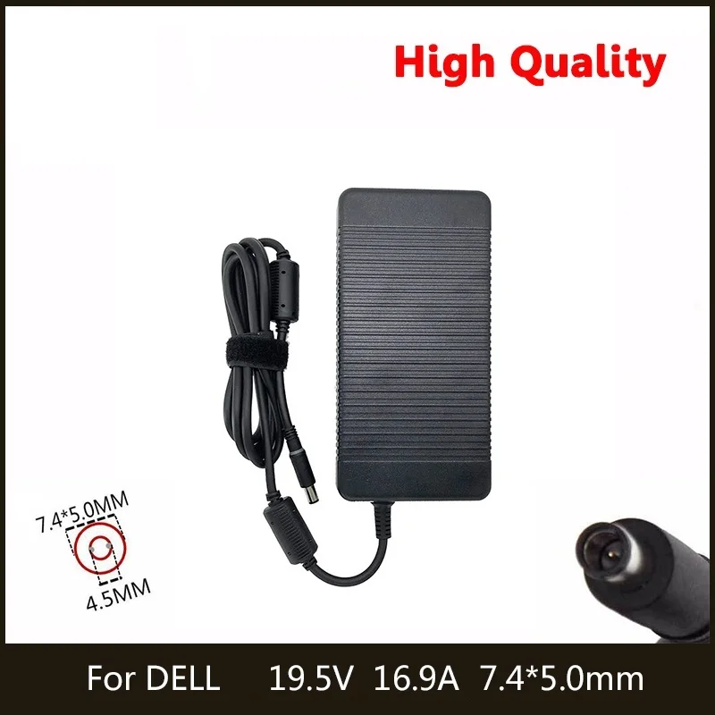 Go! 330W Charger 19.5V 16.9A 7.4*5.0mm ADP-330AB D Laptop Adapter for Dell Alienware M18X R1 R2 R3 17 R1 R4 R5 X51 R2 R3 Y90RR