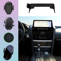 For Nissan Armada 2021 2022 2023 2024 Phone Holder Car Magnet Wireless Charging Mobile Phone Mount MagSafe Support Accessories