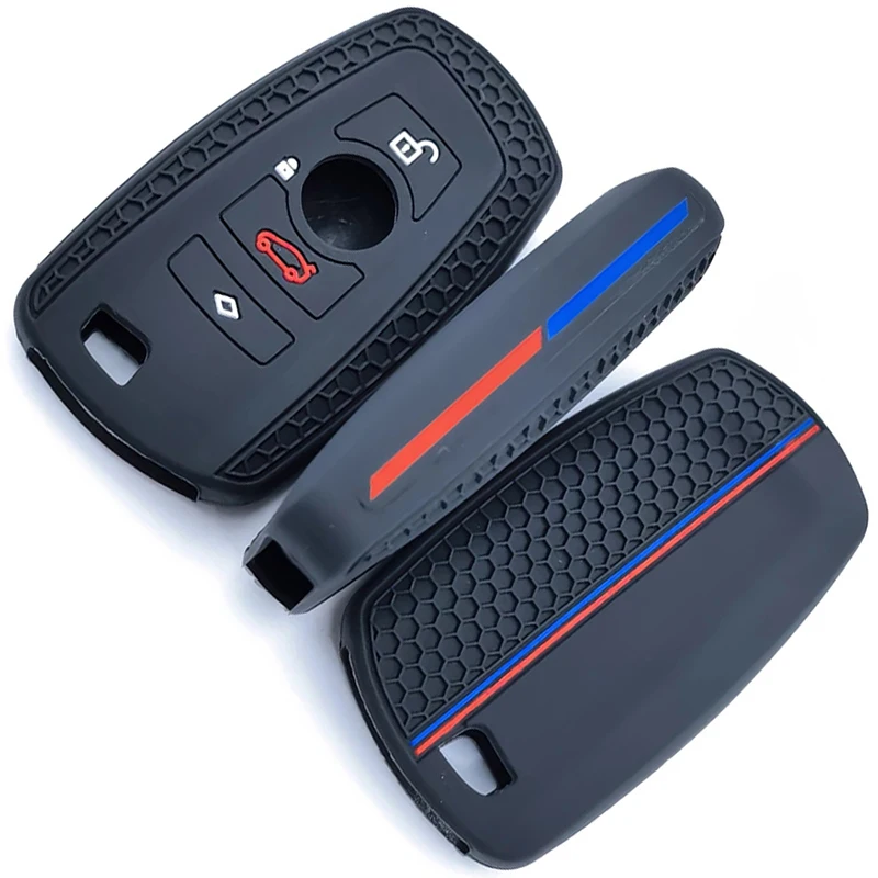 Neue Silikon Auto Fernbedienung Schlüssel Fall Abdeckung für BMW 1 2 3 4 5 6 7 Serie X1 X3 X4 X5 X6 F36 F25 F26 F30 F34 F10 F20 Z10 G30 F15 F16