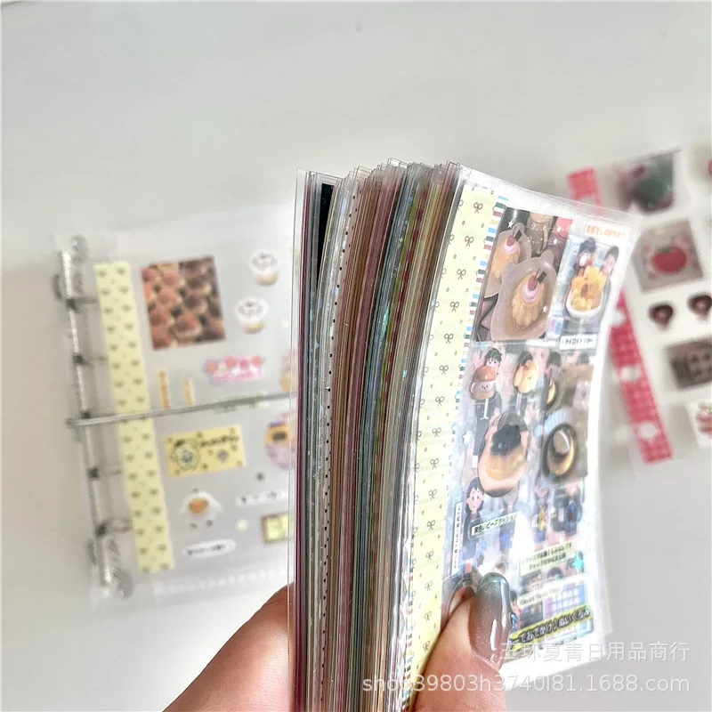 18 шт., милая японская ретро-наклейка в стиле раннего аниме, кавайная наклейка для скрапбукинга, журнал, украшение «сделай сам», чехол для мобильного телефона для девочек, наклейка CCD
