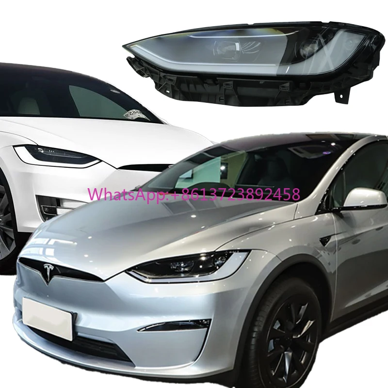 

2016-2023 Tesla Model X Headlights Full Headlight Replacement or Modification in 8000k Color Temperature New Condition