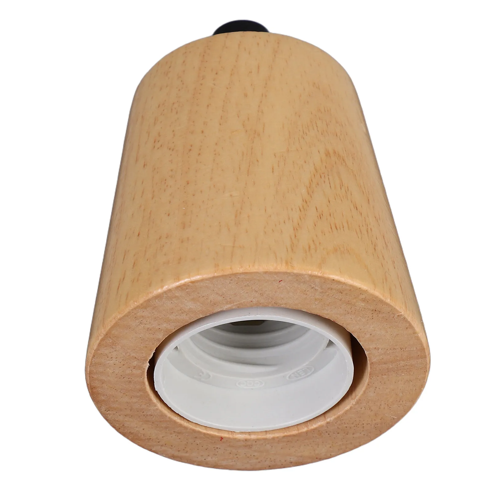 

Creative Wooden Plastic Screw Lamp Holder Base E27 for Coffee Shop Bedroom Dining Room Vintage Pendant Light Fixture