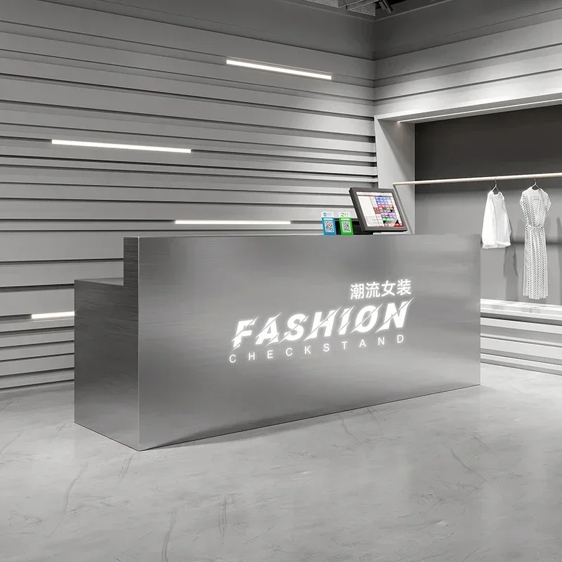 Furniture For Hairdressing Reception Office Companies Counter Bakery Receptionist Front Desk Salon Recepcja Hairdresser Stores