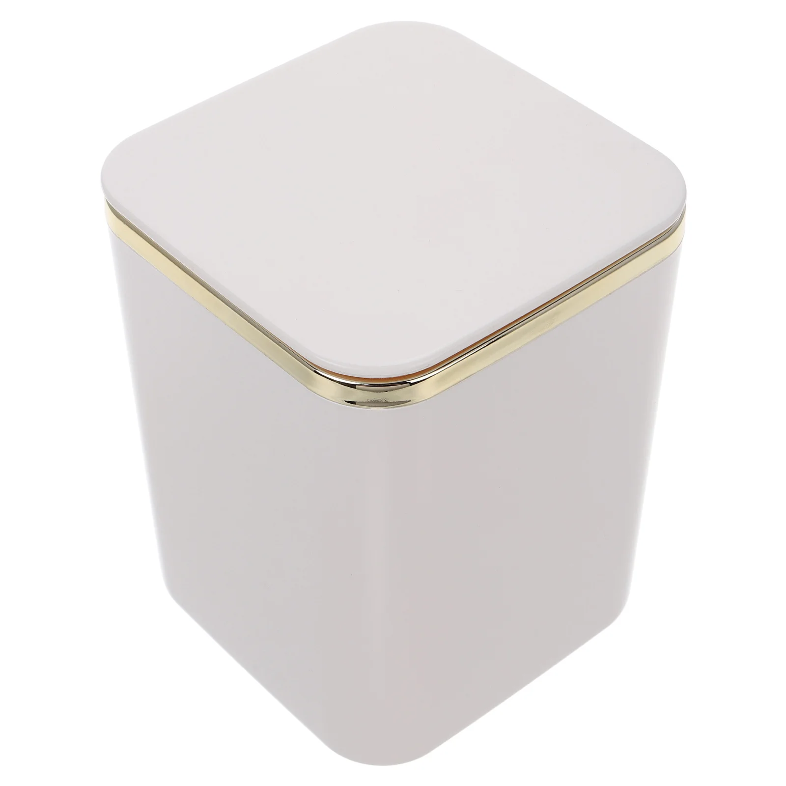 

Space Saving Mini Trash Can for Desk Top Small Size Perfect for Countertop Car Bedroom Neat and Lovely Appearance