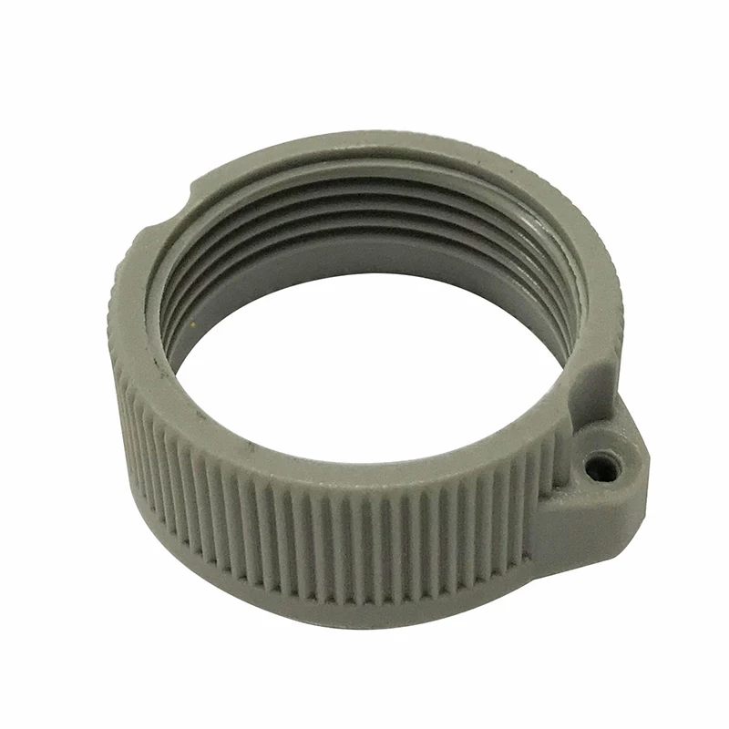 

OEM Precision Customized CNC Lathe Machining Part Services Engineering Plastic Anti-Slip Lock Nut