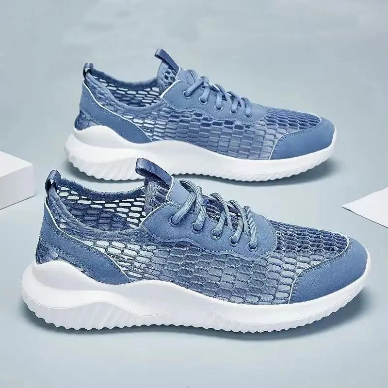 Quick-Drying Hiking Sports Shoes for Men Lightweight Size 9 Jump Low Price Stylish Running Shoe in Promotion Man Casual Sneaker