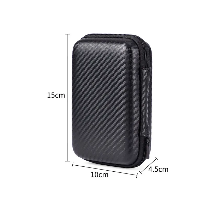 1/2 stücke Tragbare Eva Lagerung Tasche Mäppchen Handy Ladegerät Schutz Tasche Mobile Festplatte Tasche U Disk Daten kabel Lagerung
