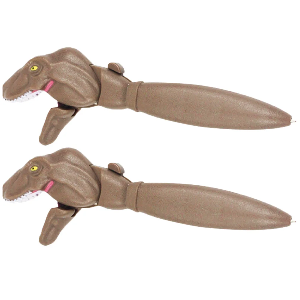 

2Pcs Dinosaur Ballpoint Pens Multi-Function Portable Plastic Writing Pens Cool Creative Gifts School Supplies Ball Point Pen