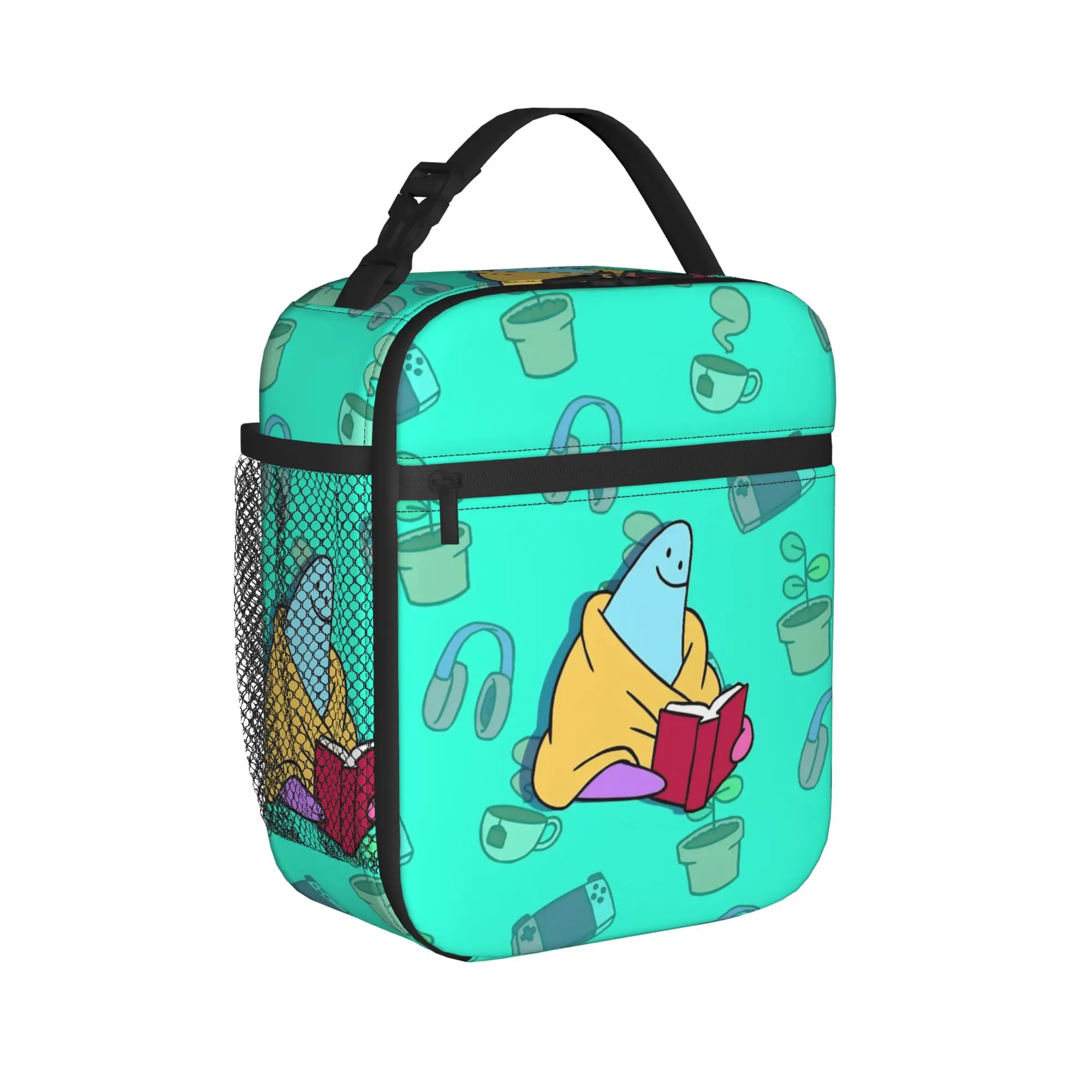 The Land of Boggs  Thermal Insulated Lunch Bag for Office  Portable Food Bag Men Women Cooler Thermal Lunch Box