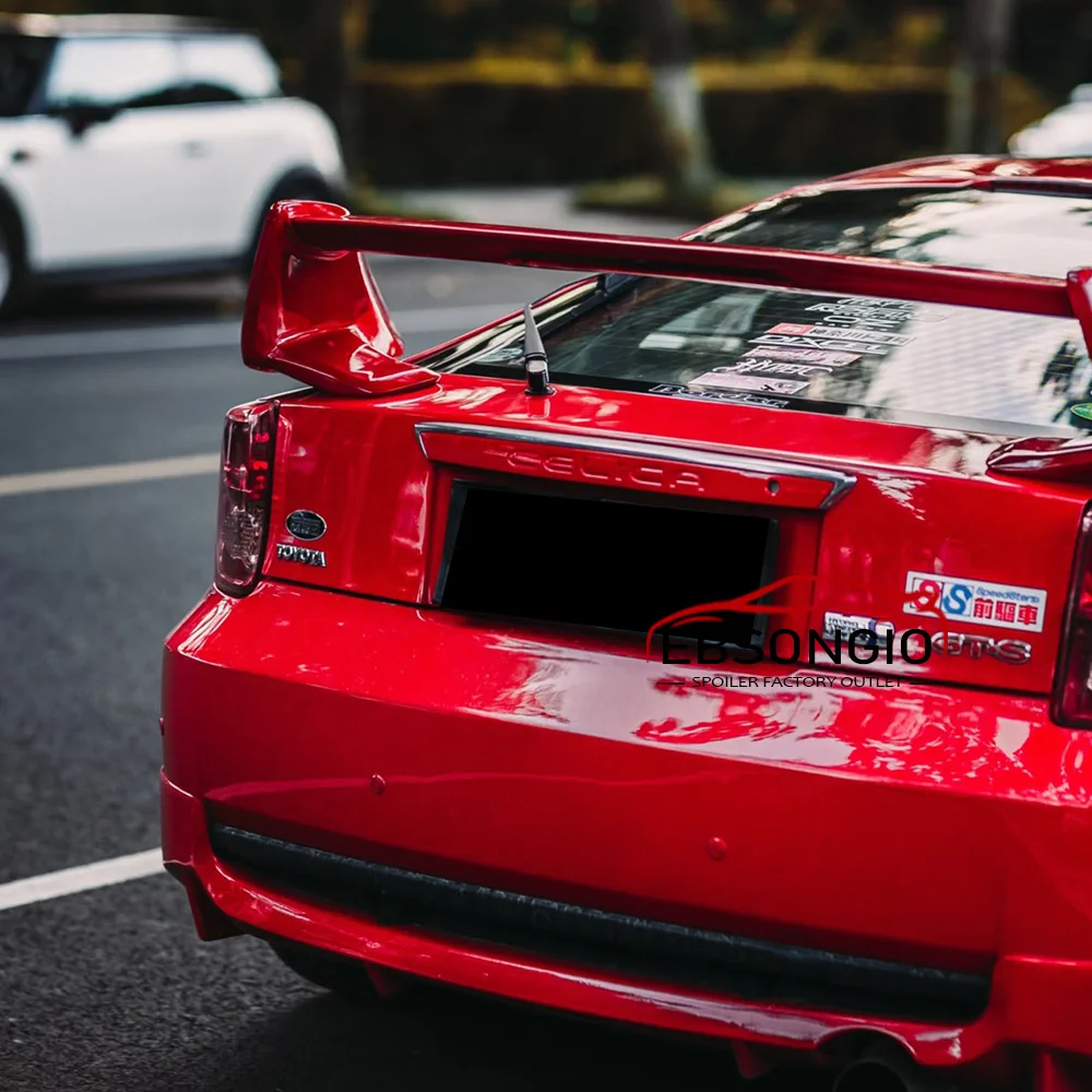 Spoiler Wing For Toyota Celica 2000 - 2005 TRD Factory Style W/LED PAINTED High Quality ABS Plastic Car Boot Wing Lip Exterior - view 5