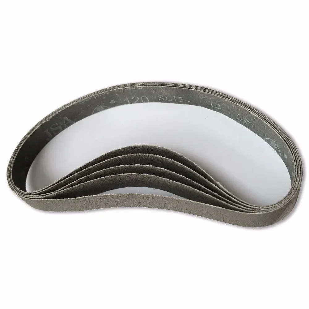 

5 шт./лот, 520*20 мм абразивная шлифовальная лента для пневматической шлифовальной машины, зернистость 60,80,100,120,150,180,240