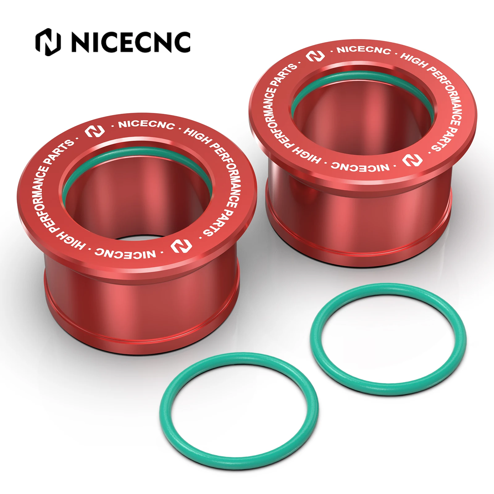 NICECNC For Honda CRF250R CRF450R CRF450X 2005-2023 Rear Wheel Spacers Hub Collars O-ring CRF250X 2006-2017 CRF250RX 2019-2023