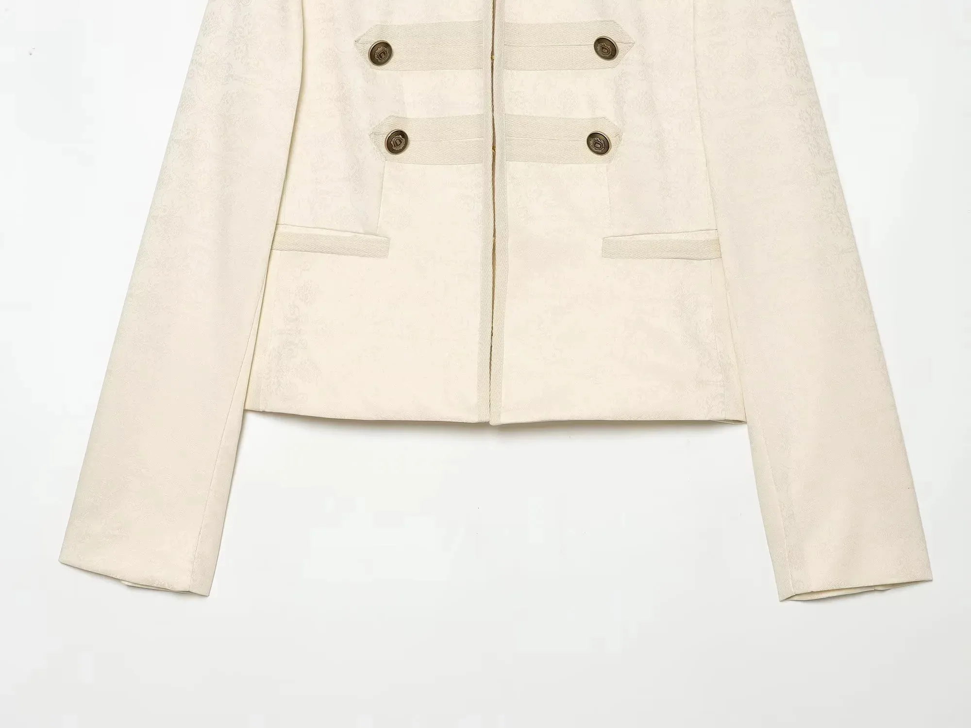 Damenjacke 2026 Neue Herbstkollektion Langarm Geknöpfter Figurbetonter Blazer Elegante Schicke Persönlichkeits-Damenoberbekleidung – Detail 10