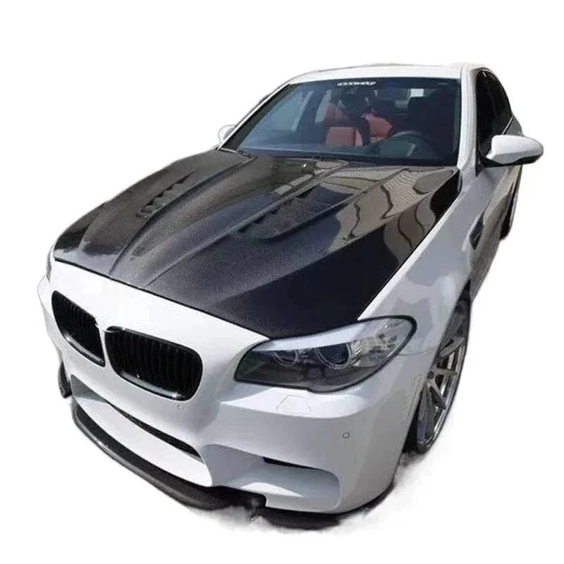 High Quality IMP M Style Vented Carbon Fiber Engine Hood Lightweight Racing Auto Tuning Parts
