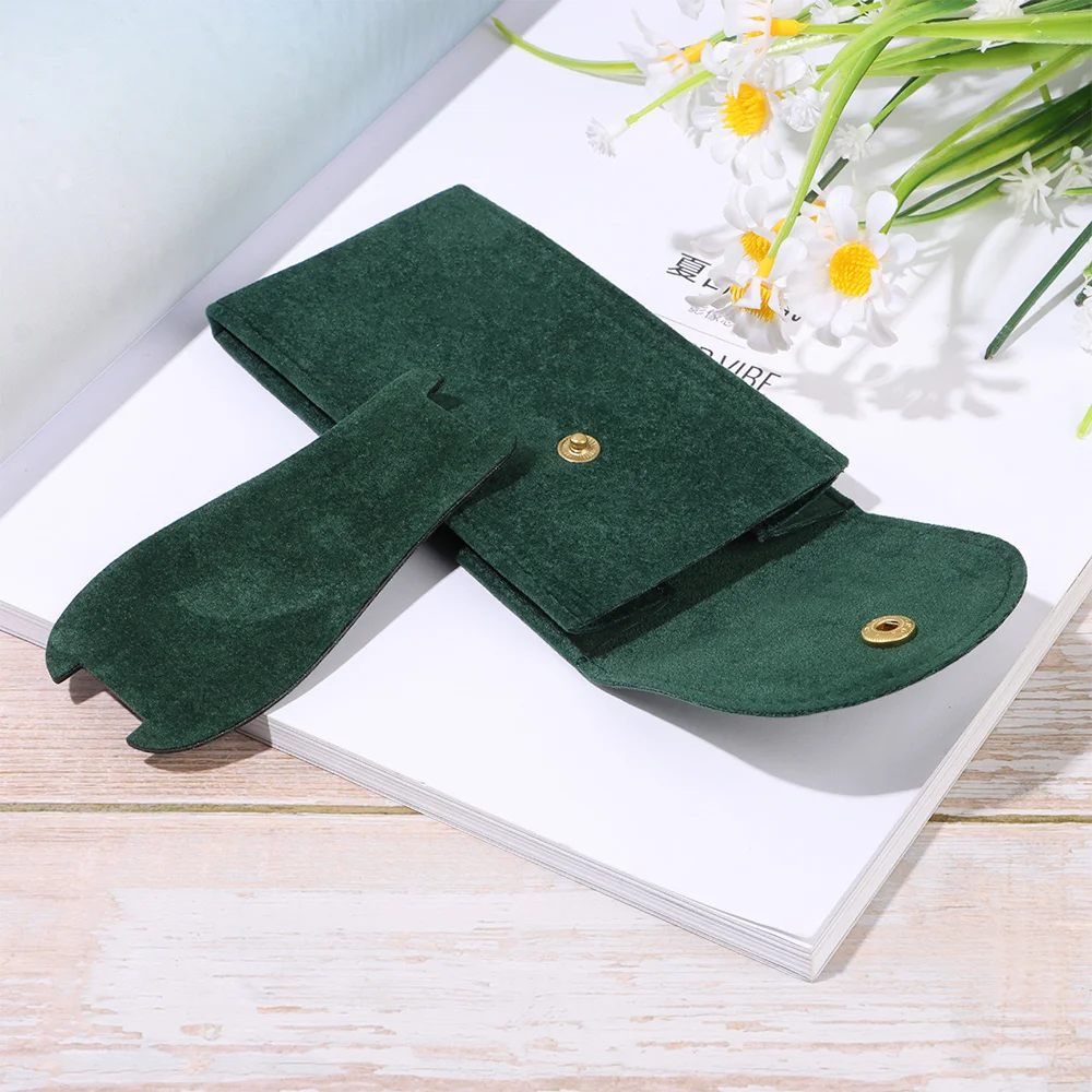1PC Portable Flannelette Watch Boxes Case Dust Protect Storage Bag Watches Pockets Collection Protection Accessory Men Women