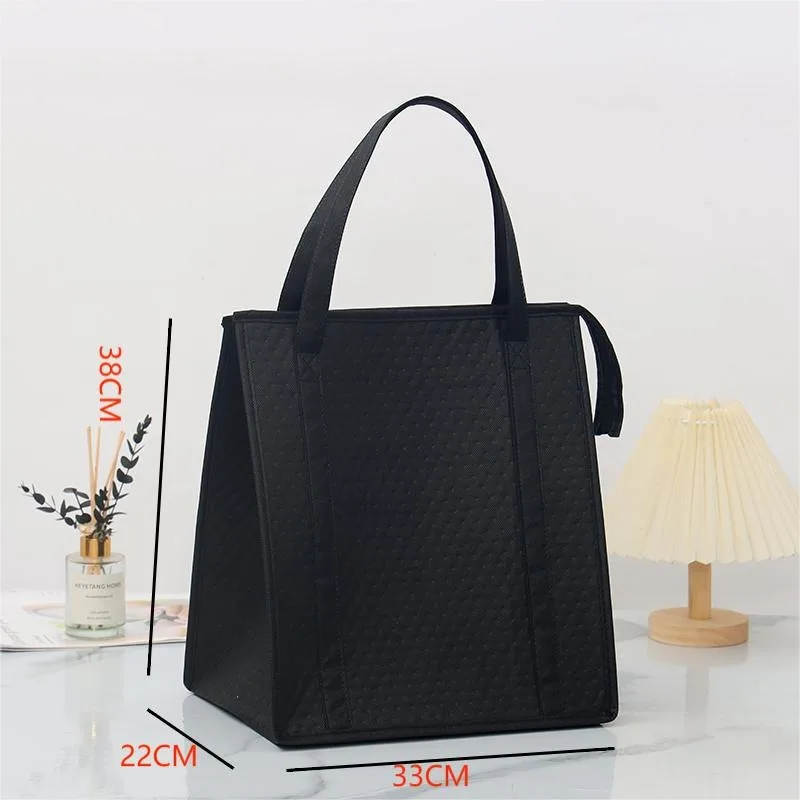 Portable Lunch Cooler Beer Delivery Bag Folding Insulation Picnic Ice Pack Food Tote Thermal Bag Drink Carrier Insulated Bags