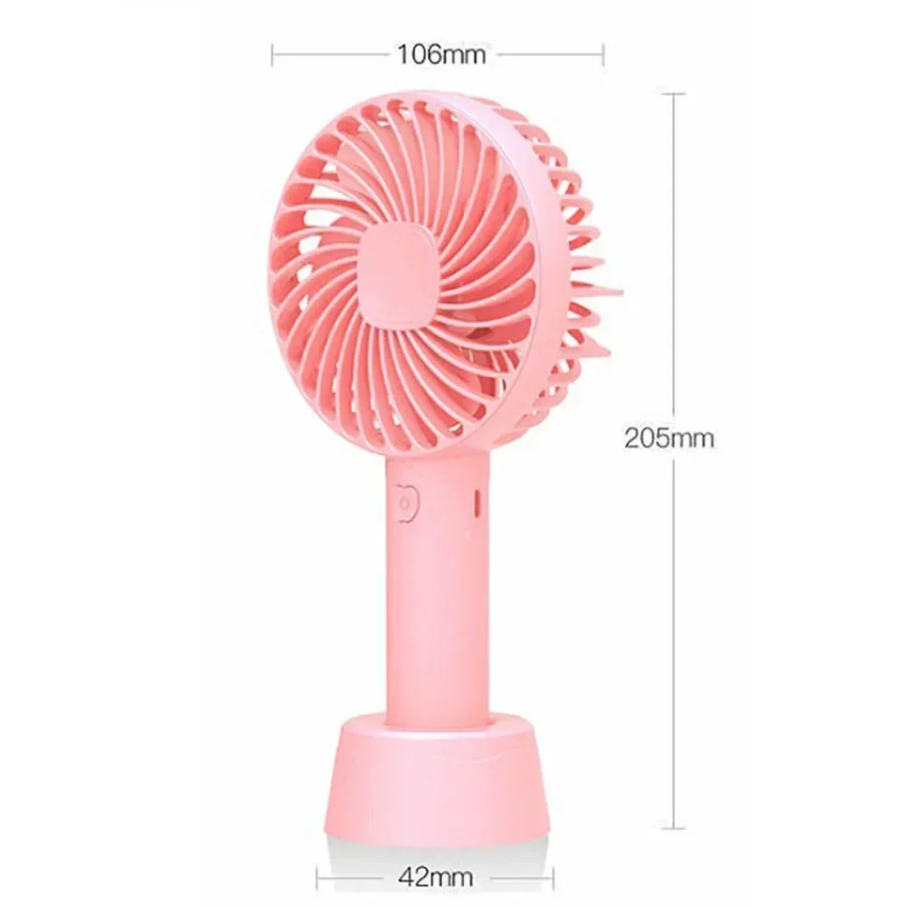 مروحة USB قابلة لإعادة الشحن، مبرد صيفي، مروحة صغيرة محمولة مع حزام 3 سرعات قابلة للتعديل، مروحة سطح المكتب للمكتب المنزلي