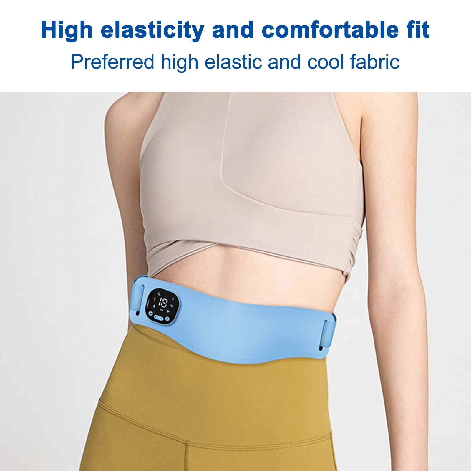 

Slimming Massage Belt Heating Massage Belt Lazy Sports Belt Abdominal Fitness Belt with Remote Control Body Shaping Heat Therapy