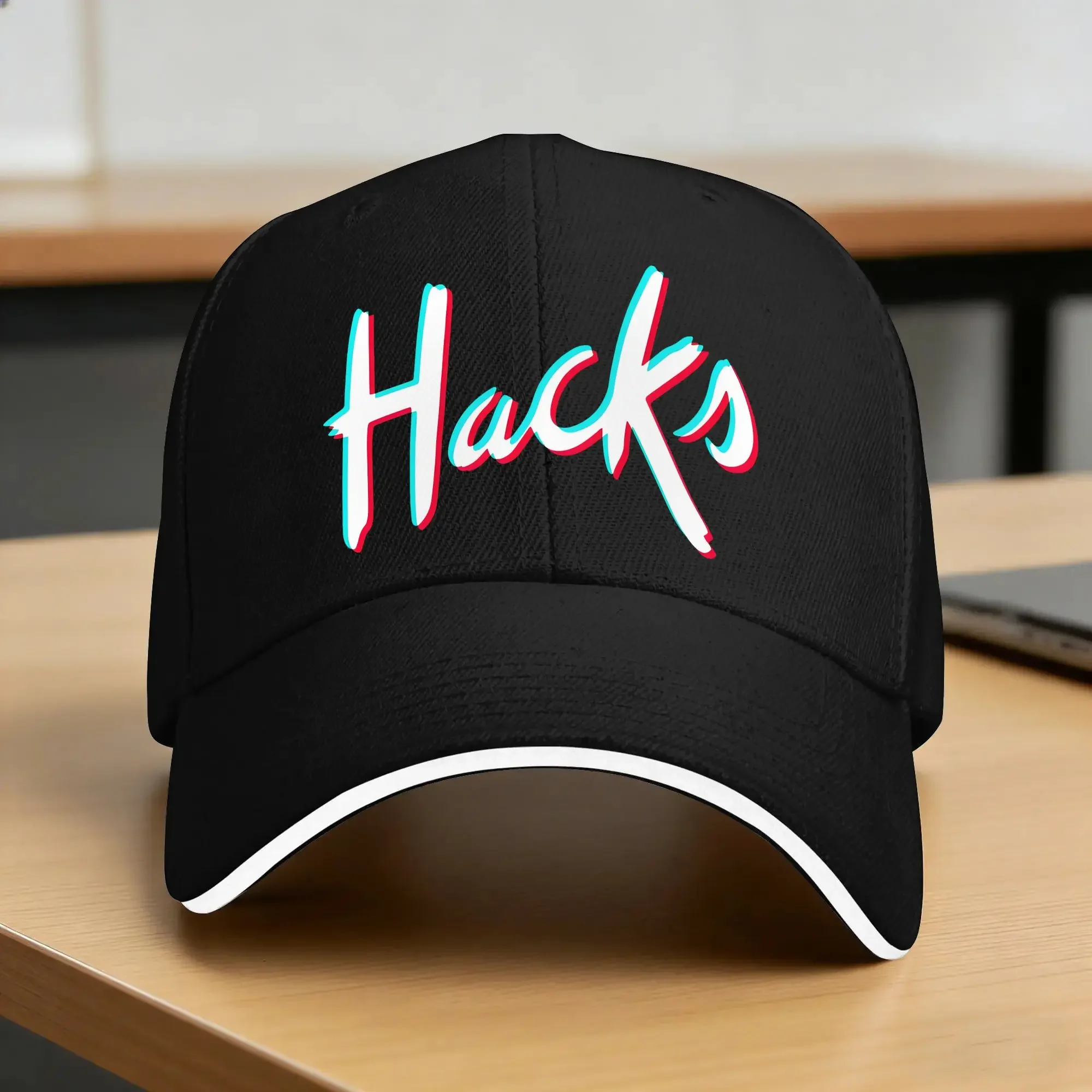 New Hacks  Logo Sun Baseball Cap  Summer Fashion Trucker Hat For Men Outdoor Sport Snapback Cap