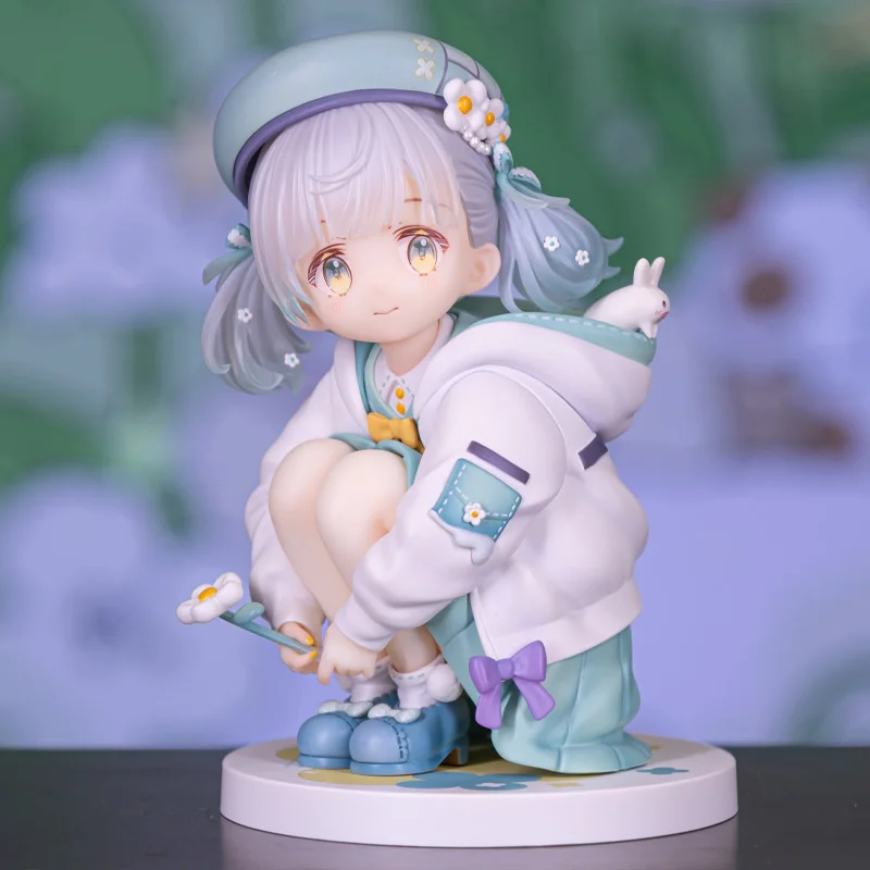 

In Stock Genuine Eusun 《Give》 For Your Flowers Series Model Collectibles Cute Loli Pvc Model Pure Loli Cute Desktop Ornament Toy