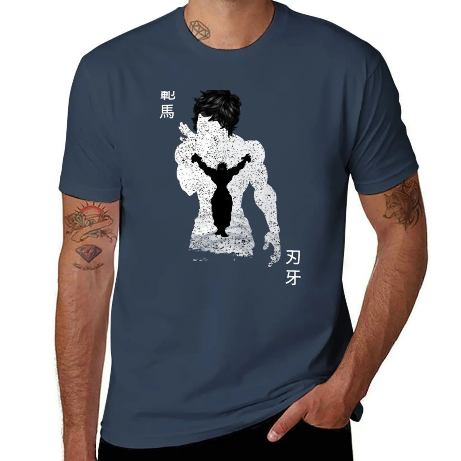 

Baki (4) Hanma T-Shirt Christmas Casual Short Sleeve Top