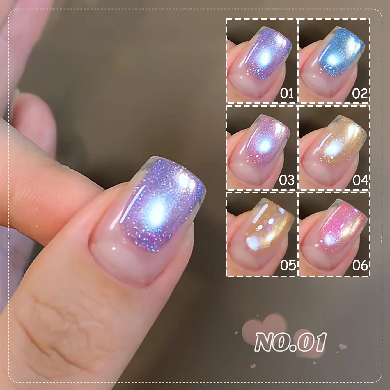 

1 шт. TC Moonlight Star River Cat Eye лак для ногтей Гель 2025 Новый популярный летний отбеливающий флэш-гель для кошачьего глаза Товары для дизайна ногтей