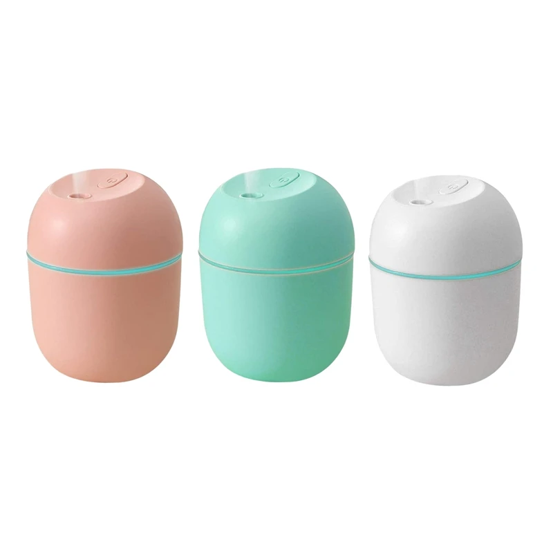 

Air Humidifier USB Small 220Ml Mini Portable Cool Mist Diffuser For Bedroom Office Desk Car Travel Aroma Atomizer