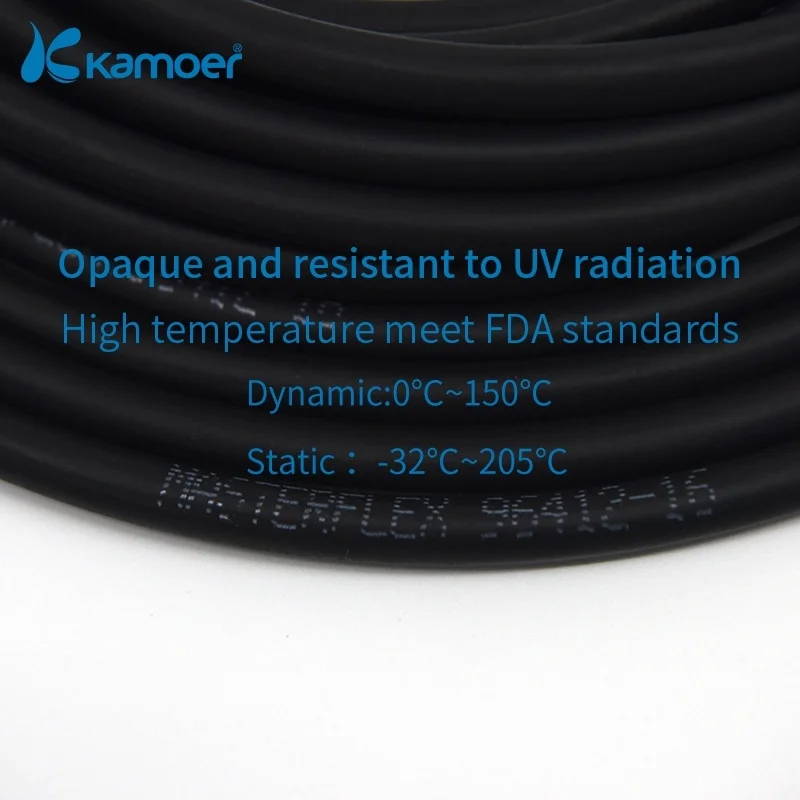 Imagem -04 - Kamoer Saint-gobain Tubo Masterflex Bomba Peristáltica Tubo Viton com Alta Resistência Química Excelente Resistência à Corrosão