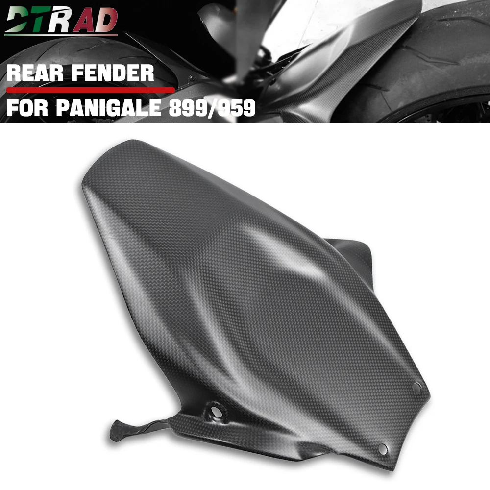 

For DUCATI Panigale 899 959 Accessories Carbon Fiber Rear Hugger Tail Fender Mudguards Splash Guards Fairing Kits Modified Parts