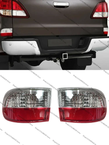 Para Mazda BT50 BT-50 UP UR 2012 2013 2014-2020 luz antiniebla del parachoques trasero del coche lámpara de parada de freno trasero luz del parachoques trasero sin bombilla