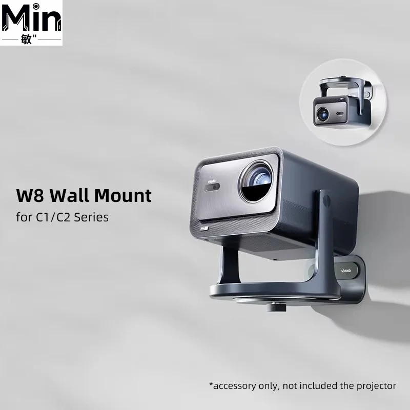 Original ASW8 Universal Adjustable Wall Mount Bracket Heavy Holder Accessory for Home Theater Office Projector