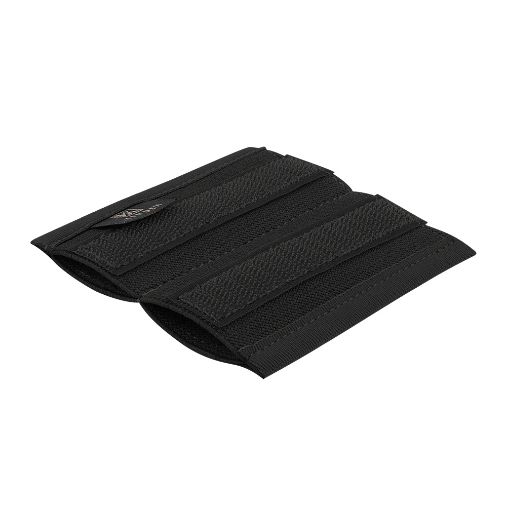 KRYDEX Tactical Double 9mm Magazine Holder Elastic Build-in Mag Insert Pouch With Hook Fasteners  for MK3 Chest Rig