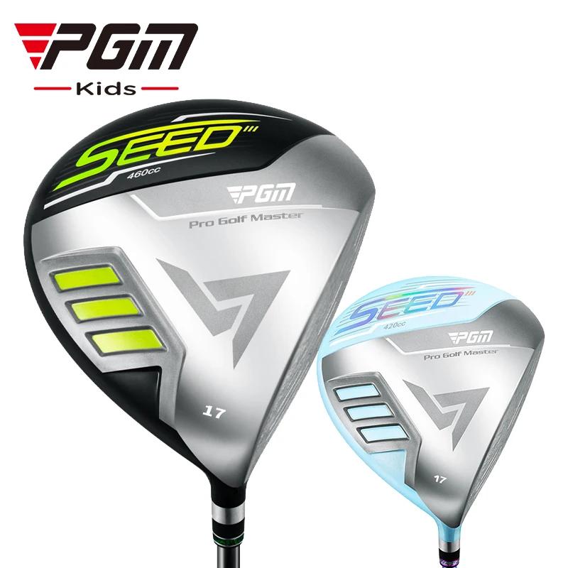 Junior Golf Driver, Titanium Alloy 1 Wood, Carbon Shaft, Rubber Grip, Right Handed, Kids Golf Club, 460cc Head Size