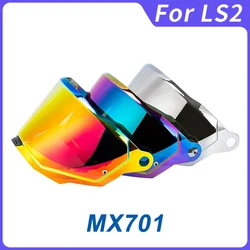 MX-701-visera para casco de motocicleta, visera para LS2 MX701, Anti-UV, antiarañazos, a prueba de polvo