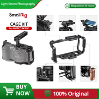 SmallRig BMPCC 4 K Cage Kit for Blackmagic Design Pocket Cinema Camera 4K BMPCC 4K / BMPCC 6K Comes with Nato Handle SSD Mount
