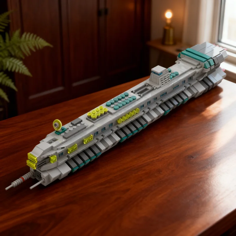 1294 pièces MOC Rock Raiders LMS Explorer, blocs de construction, cadeau de Noël, jouet d'architecture, éducation, artisanat créatif, bricolage, art