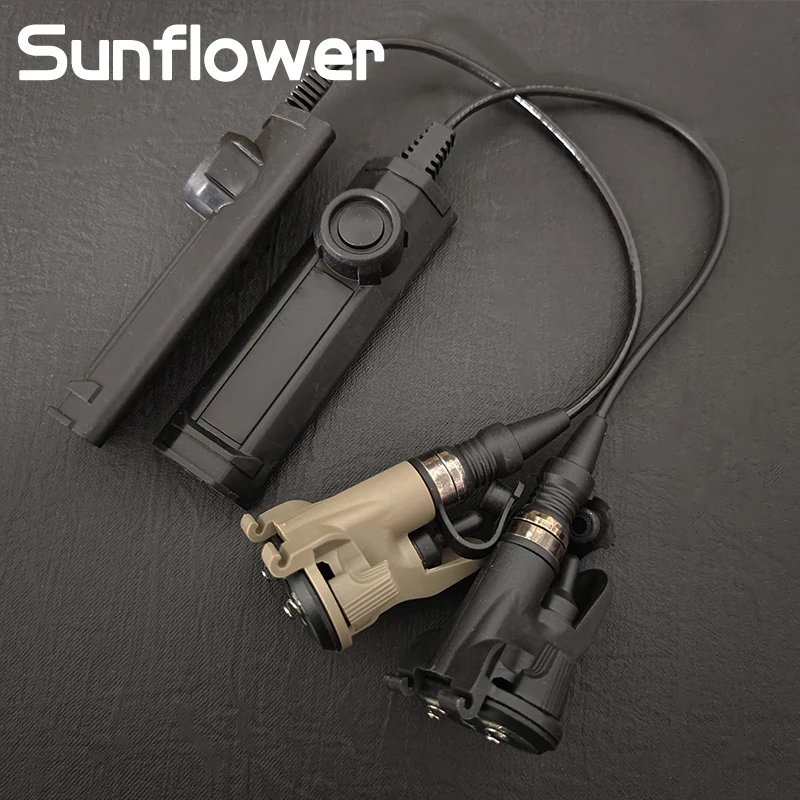 

Тактический фонарик X300 U X300V X400 X400U, с дистанционным переключателем SF series, двухфункциональный выключатель давления, для охотничьего пистолета, аксессуары