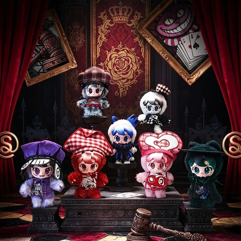 Pawker Card Kingdom Series Blind Box Surprise Bag Mystery Box Anime Figure Keychain Bag Pendant Desktop Decor Collectible Toy