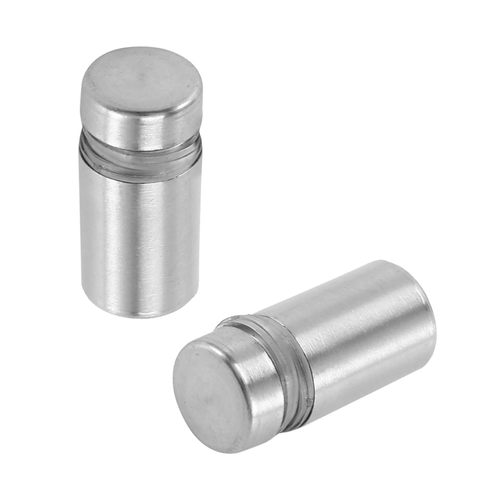 

AB42-60 Pieces 12 X 22Mm Stainless Steel Spacer Glass Holder Sign Mounting