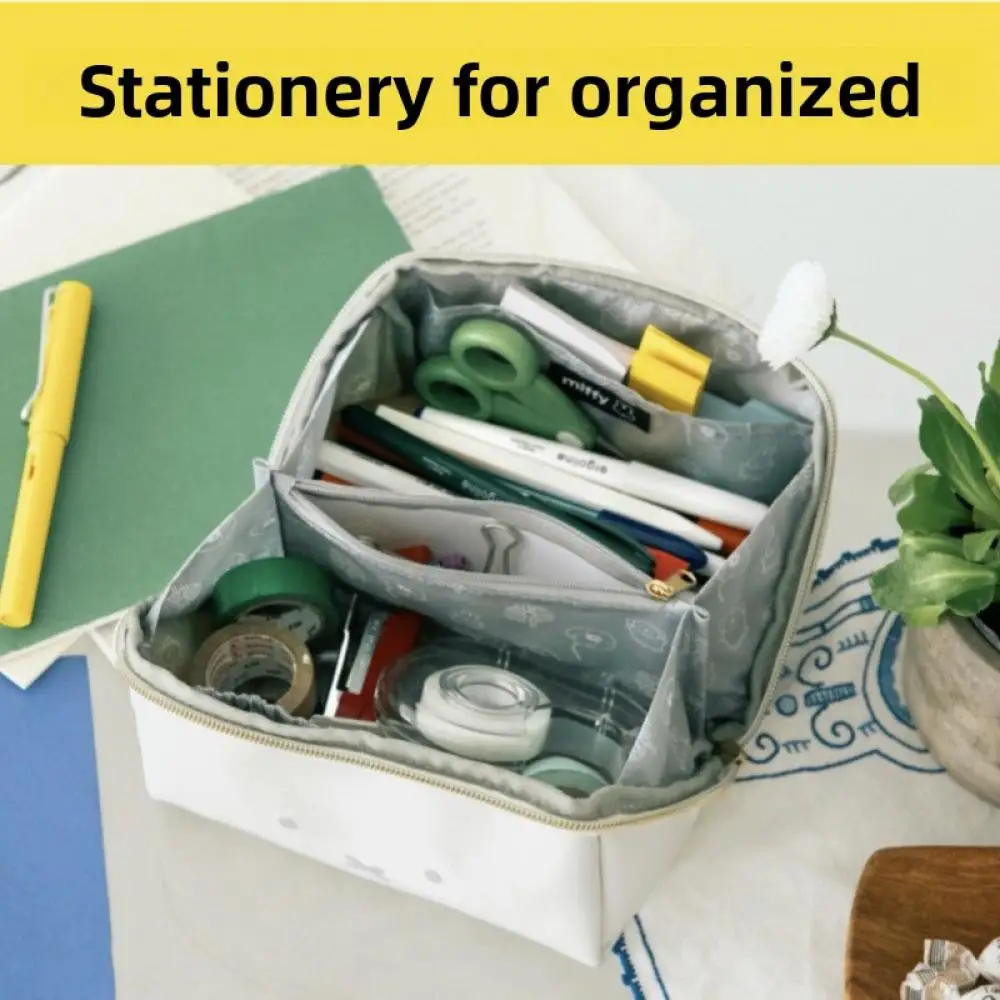 حقيبة مستحضرات التجميل المحمولة باليد ذات سعة كبيرة من ميفي، حقيبة تخزين متعددة الوظائف محمولة يجب اقتناؤها للفتيات عند الخروج #5